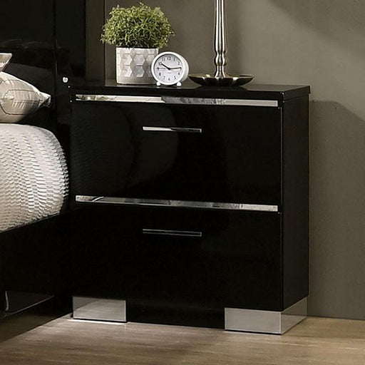 CARLIE Night Stand w/ USB Plug - California Furniture (Coachella, CA)