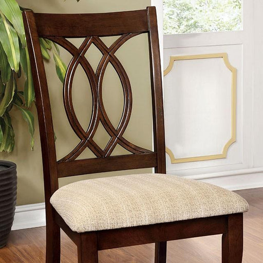 Carlisle Brown Cherry Side Chair (2/CTN) - California Furniture (Coachella, CA)
