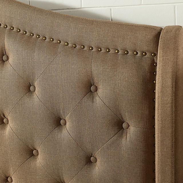 Carly Bed Grey & Brown - California Furniture (Coachella, CA)