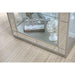 Carrollton Chrome Curio Cabinet - California Furniture (Coachella, CA)