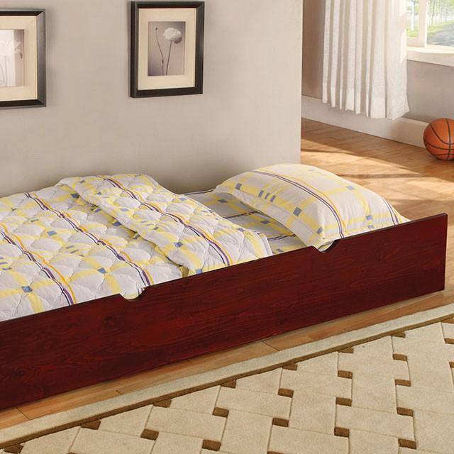 Carus Cherry Twin Bed - California Furniture (Coachella, CA)