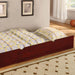 Carus Cherry Twin Bed - California Furniture (Coachella, CA)