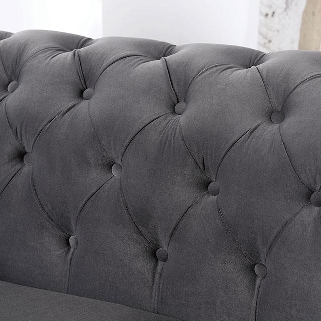 CASTELLON Chair, Dark Gray - California Furniture (Coachella, CA)