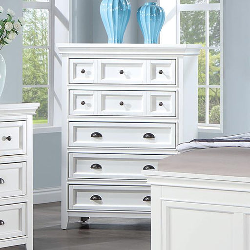 CASTILE Chest, White - California Furniture (Coachella, CA)