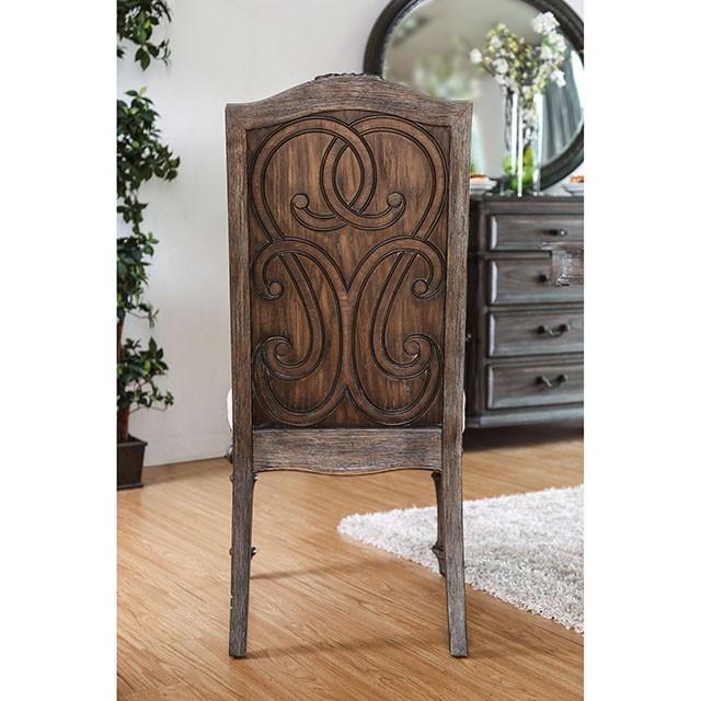 ARCADIA Rustic Natural Tone, Ivory Dining Table - California Furniture (Coachella, CA)