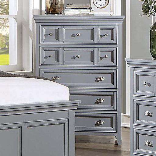 CASTLILE Chest, Gray - California Furniture (Coachella, CA)