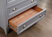 CASTLILE Chest, Gray - California Furniture (Coachella, CA)