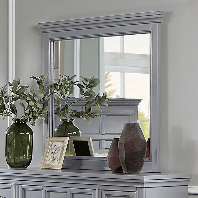 CASTLILE Mirror, Gray - California Furniture (Coachella, CA)
