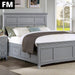 Castlile Bed Grey - California Furniture (Coachella, CA)