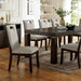 CATERINA Dining Table w/ 1 x 18" Leaf - California Furniture (Coachella, CA)