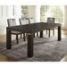 CATERINA Dining Table w/ 1 x 18" Leaf - California Furniture (Coachella, CA)