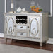 CATHALINA Server, Silver - California Furniture (Coachella, CA)