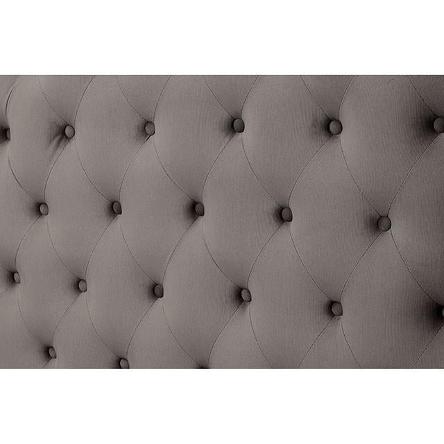 Cayla Bed Silver & Grey - California Furniture (Coachella, CA)