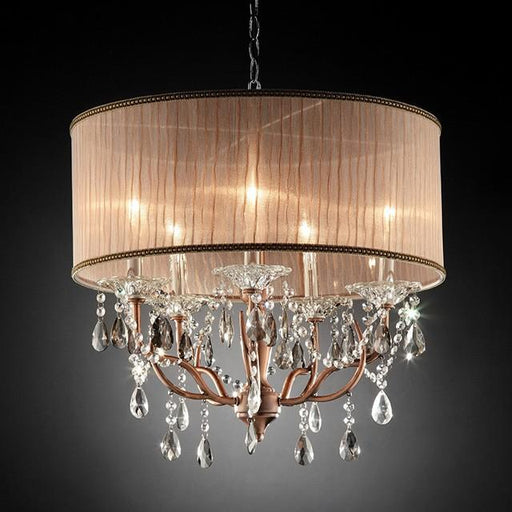 CECELIA Ceiling Lamp, Hanging Crystal - California Furniture (Coachella, CA)