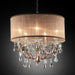 CECELIA Ceiling Lamp, Hanging Crystal - California Furniture (Coachella, CA)