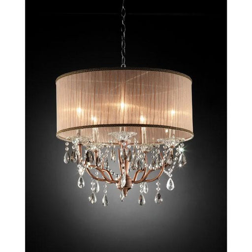 CECELIA Ceiling Lamp, Hanging Crystal - California Furniture (Coachella, CA)