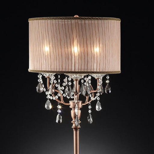 CECELIA Floor Lamp, Hanging Crystal - California Furniture (Coachella, CA)