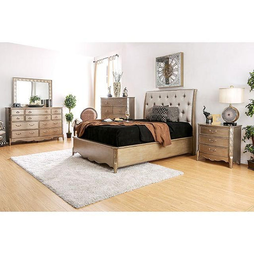 Celine E.King Bed - California Furniture (Coachella, CA)