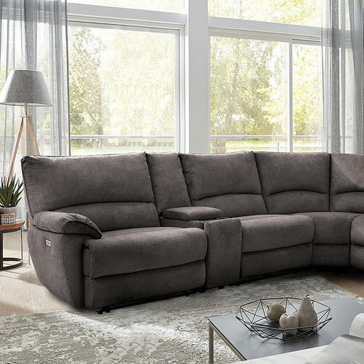 CERELIA Power Sectional, Gray - California Furniture (Coachella, CA)