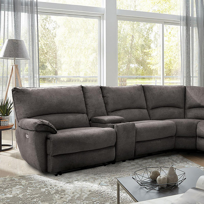 CERELIA Power Sectional, Gray - California Furniture (Coachella, CA)