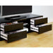 Cerro Black 59" TV Console, Black - California Furniture (Coachella, CA)