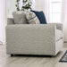 CHANCERY Chair & Half, Gray/Navy - California Furniture (Coachella, CA)
