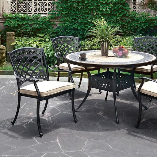 Charissa Round Patio Table - California Furniture (Coachella, CA)