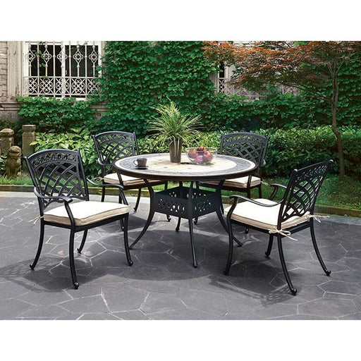 Charissa Round Patio Table - California Furniture (Coachella, CA)