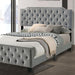 Charlize Bed Grey & Navy - California Furniture (Coachella, CA)