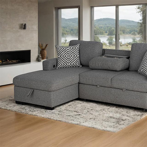 Chatham Sectional Gray - California Furniture (Coachella, CA)