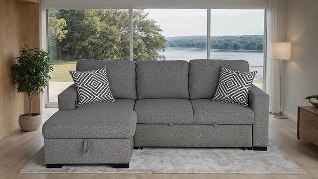 Chatham Sectional Gray - California Furniture (Coachella, CA)
