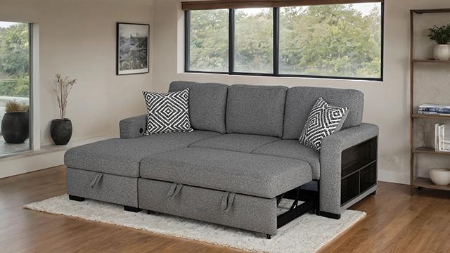 Chatham Sectional Gray - California Furniture (Coachella, CA)