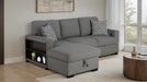 Chatham Sectional Gray - California Furniture (Coachella, CA)