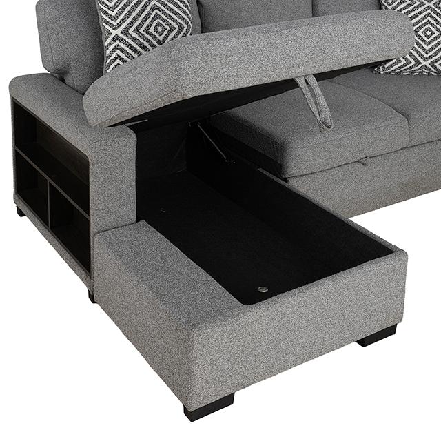 Chatham Sectional Gray - California Furniture (Coachella, CA)