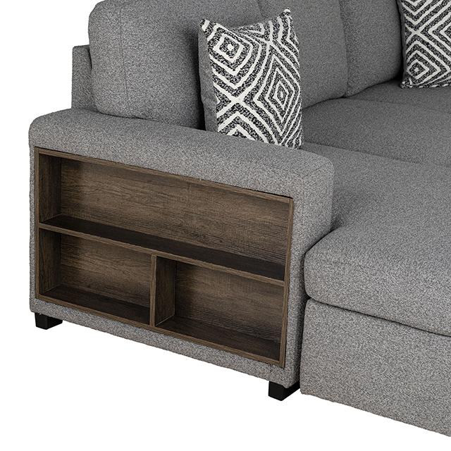 Chatham Sectional Gray - California Furniture (Coachella, CA)