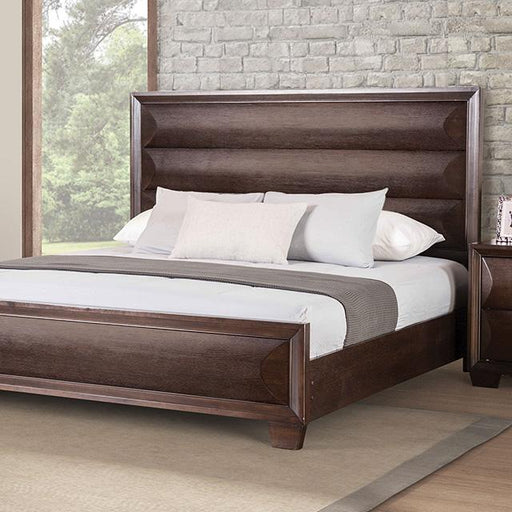 Chemnitz Bed Espresso & White - California Furniture (Coachella, CA)