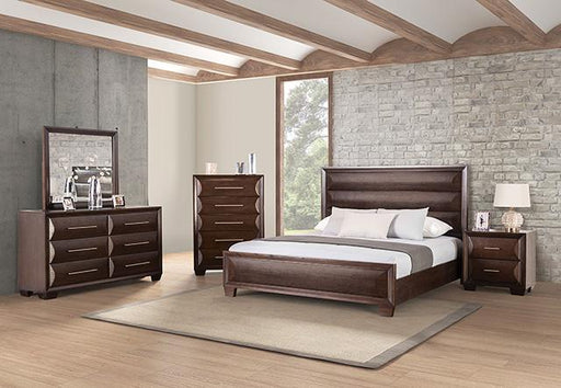 Chemnitz Bed Espresso & White - California Furniture (Coachella, CA)