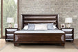 Chemnitz Bed Espresso & White - California Furniture (Coachella, CA)