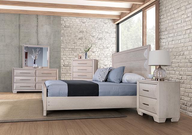 Chemnitz Bed Espresso & White - California Furniture (Coachella, CA)
