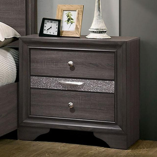 Chrissy Gray Night Stand - California Furniture (Coachella, CA)