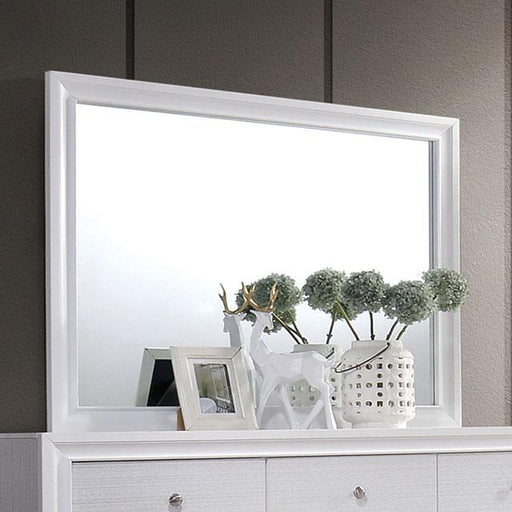 Chrissy White Mirror - California Furniture (Coachella, CA)