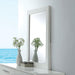 Christie Glossy White Mirror - California Furniture (Coachella, CA)
