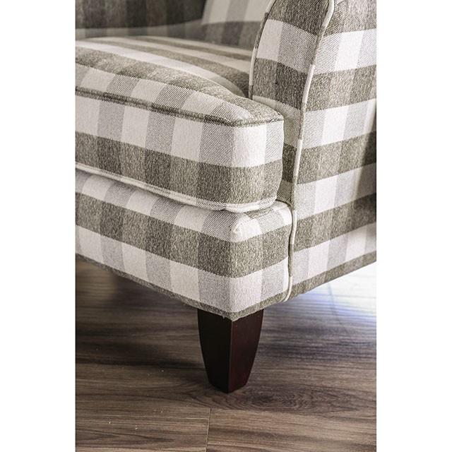 Christine Light Gray Chair - California Furniture (Coachella, CA)