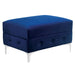 CIABATTONI Ottoman, Navy - California Furniture (Coachella, CA)