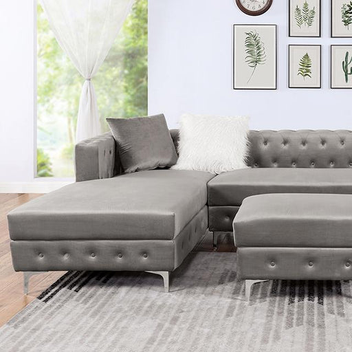 CIABATTONI Sectional, Gray - California Furniture (Coachella, CA)