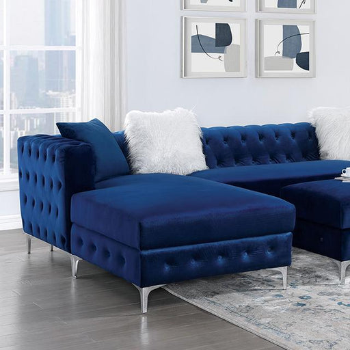 CIABATTONI Sectional, Navy - California Furniture (Coachella, CA)