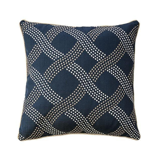Cici Navy 20" X 20" Pillow, Navy (2/CTN) - California Furniture (Coachella, CA)