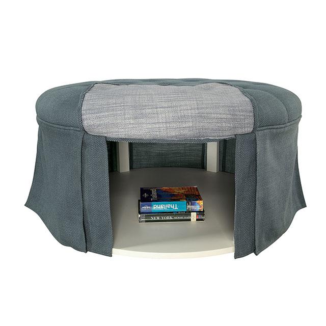 Claes Round Ottoman - California Furniture (Coachella, CA)