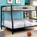 CLAREN Black Full/Queen Bunk Bed - California Furniture (Coachella, CA)
