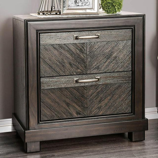 Argyros Espresso Night Stand - California Furniture (Coachella, CA)
